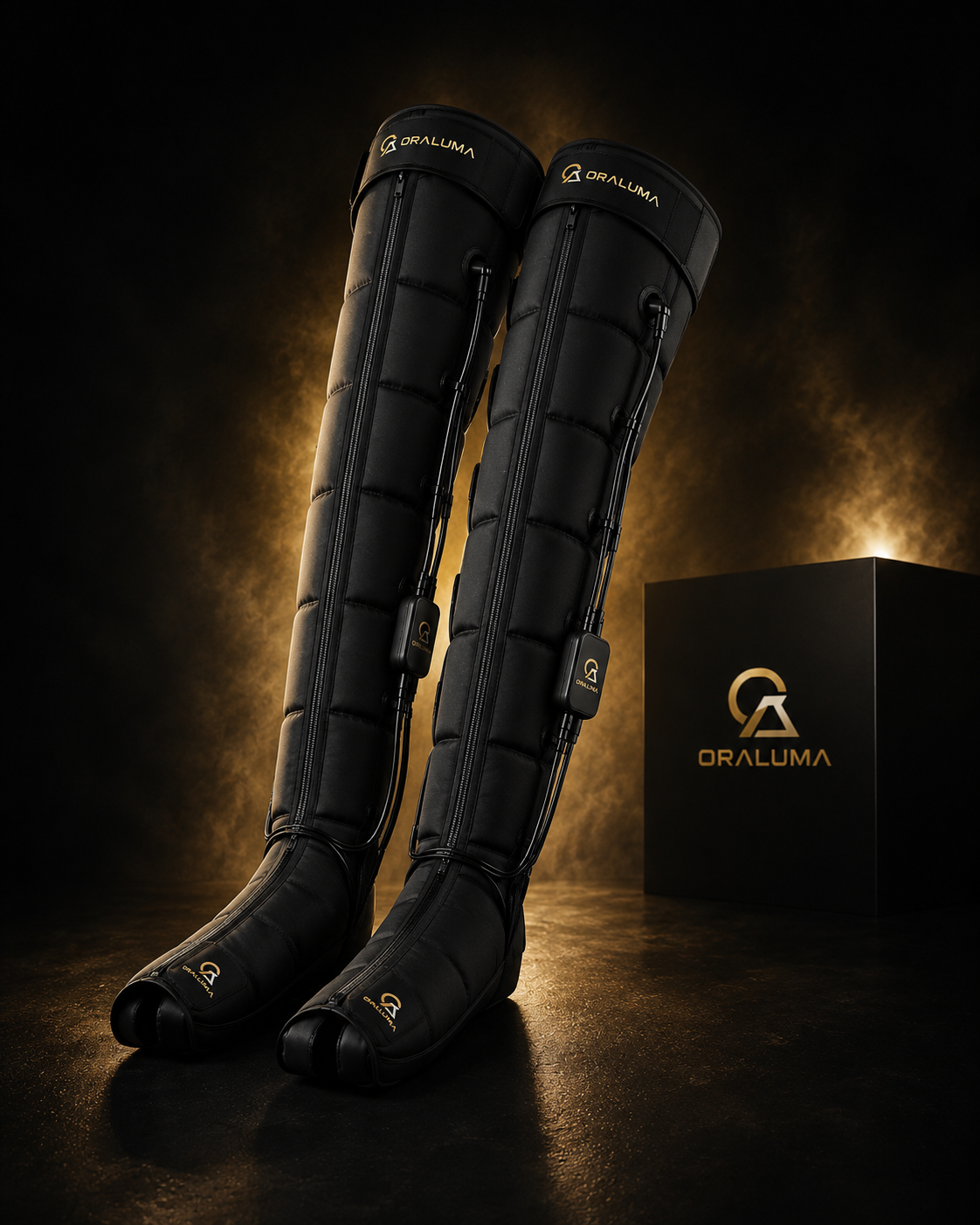 Bottes Pressothérapie ORALUMA™ — Récupération Musculaire Complète